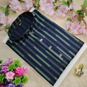 Tencil cotton. step design